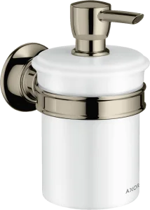 Axor Montreux Liquid Soap Dispenser Wall-mounted Polished Nickel