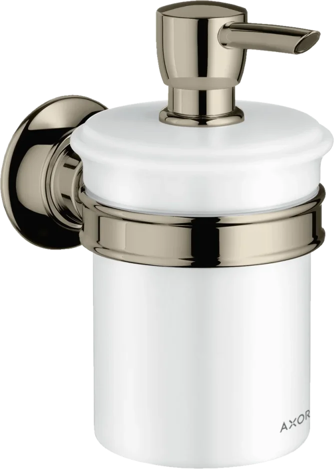 Axor Montreux Lotion Dispenser 264 X 168 X 108mm Nickel - Polished product image - Image 1
