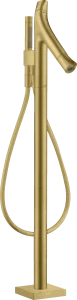 Axor Starck Organic Thermostatic Bath Mixer Floor-standing Gold Brushed