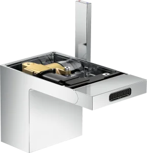 Axor Myedition Single Lever Bidet Mixer With Push-open Waste Without Plate Chrome