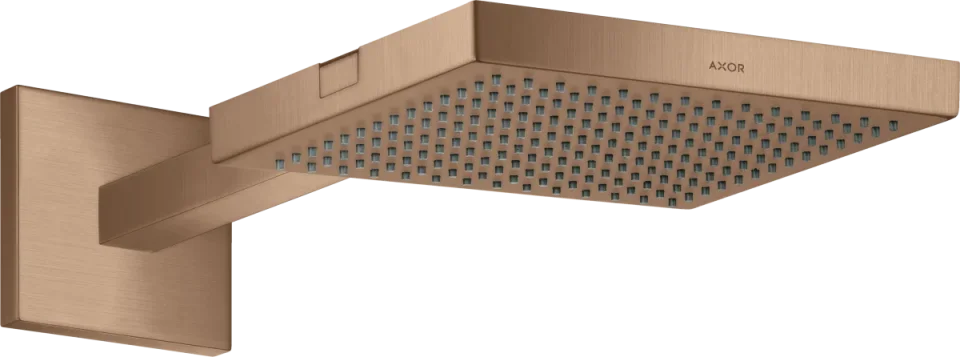 Axor Showersolutions Overhead Showers 719 X 345 X 190mm Rose Gold/gold - Brushed product image - Image 1