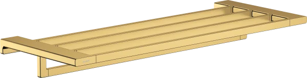 Hansgrohe Addstoris Q Towel Rack With Towel Rail Gold Polished