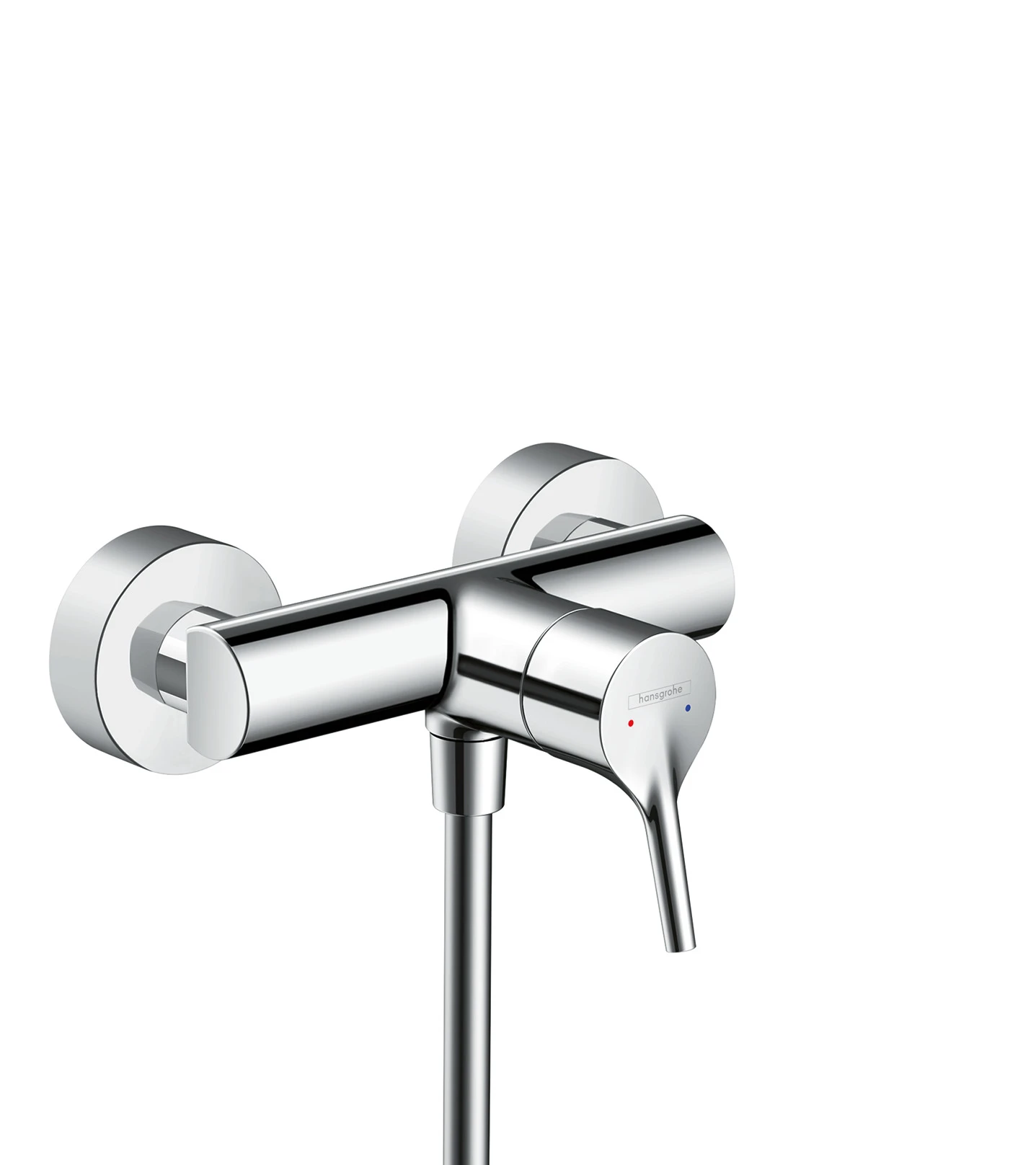 Hansgrohe Talis S Single Lever Manual Shower Mixer For Exposed Installation Chrome