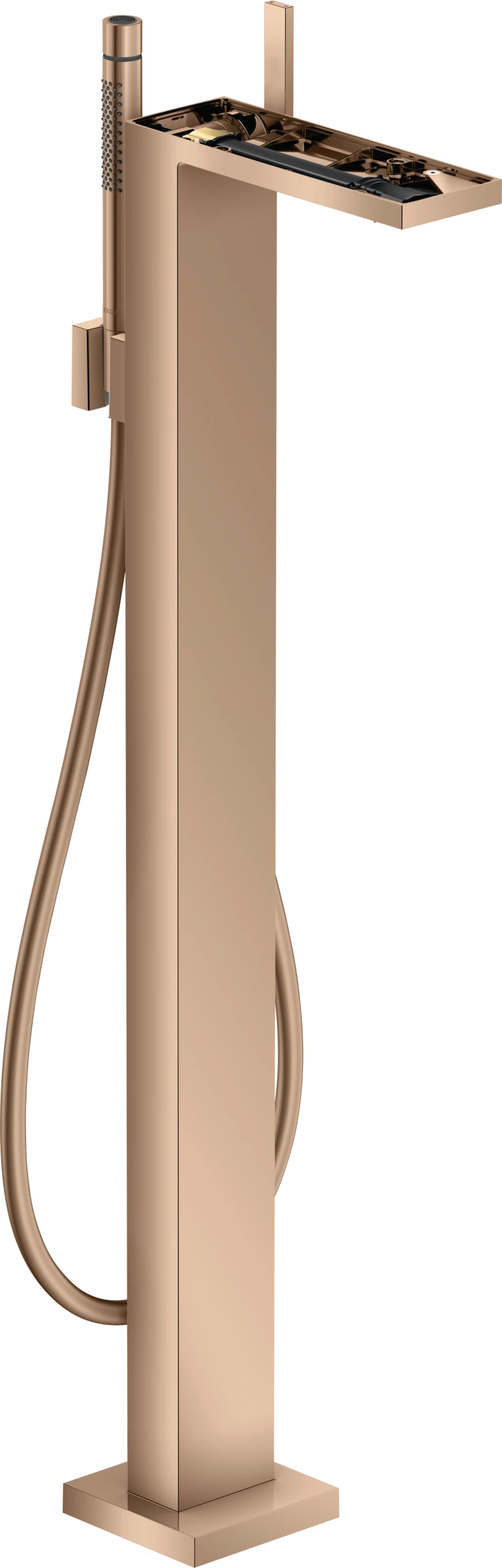 Axor Myedition Single Lever Bath Mixer Floor-standing Without Plate Polished Red Gold