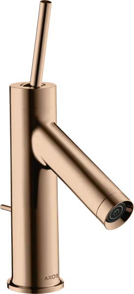 Axor Starck Single Lever Basin Mixer 70 With Pin Handle For Cloakroom Basins With Pop-up Waste Polished Red Gold