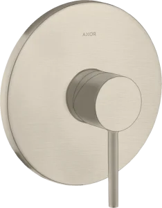 Axor Starck Single Lever Manual Shower Mixer For Concealed Installation With Pin Handle Brushed Nickel