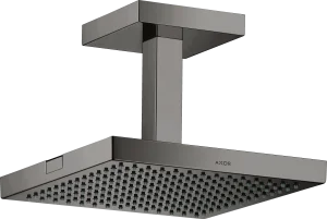 Axor Showersolutions Overhead Shower 240/240 1jet With Ceiling Connection Polished Black Chrome