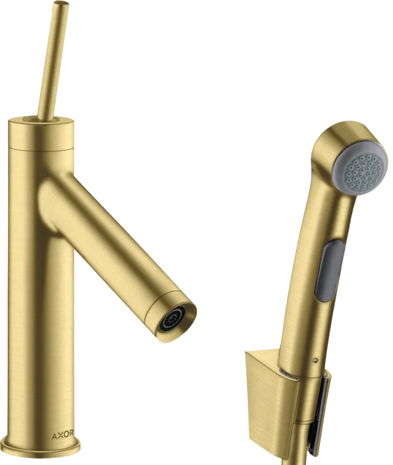 Axor Starck Manual Mixers 550 X 190 X 75mm Brass - Brushed product image - Image 1