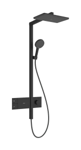 Hansgrohe Raindance Alive Q Showerpipes With Thermostatic Mixer 1170 X 350 X 180mm Black - Matt