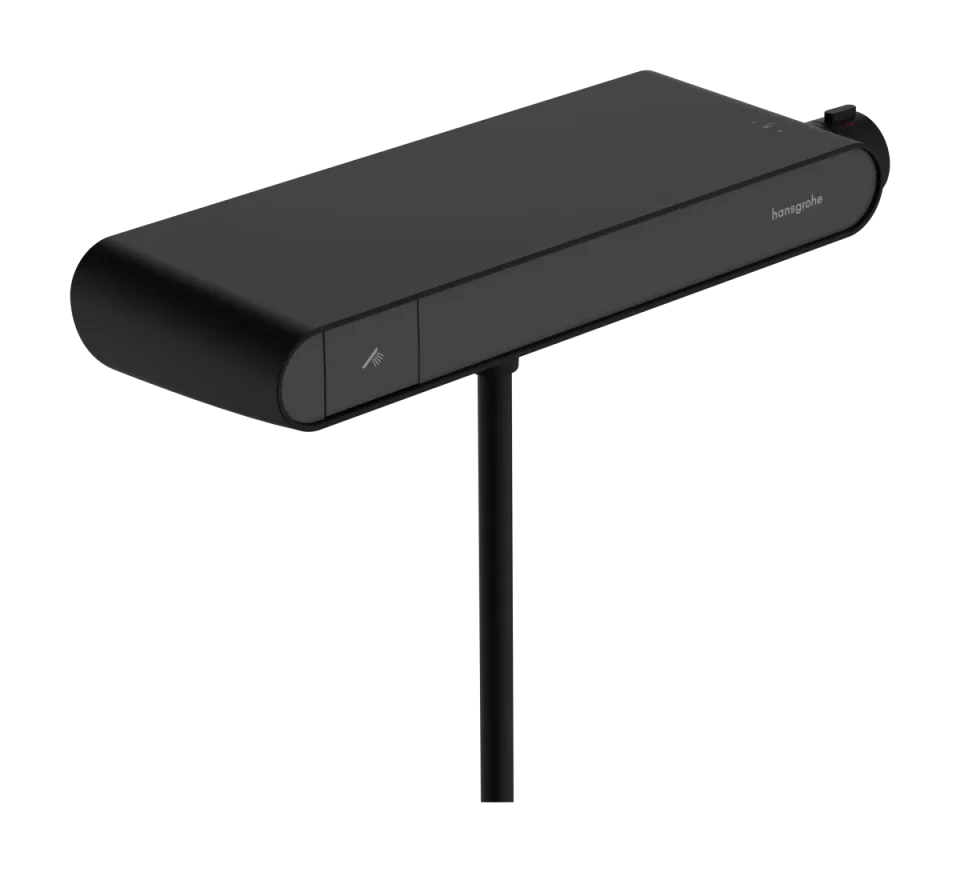 Hansgrohe Showertablet Select Thermostatic Shower Mixer Exposed 467 X 220 X 110mm Black - Matt product image - Image 1