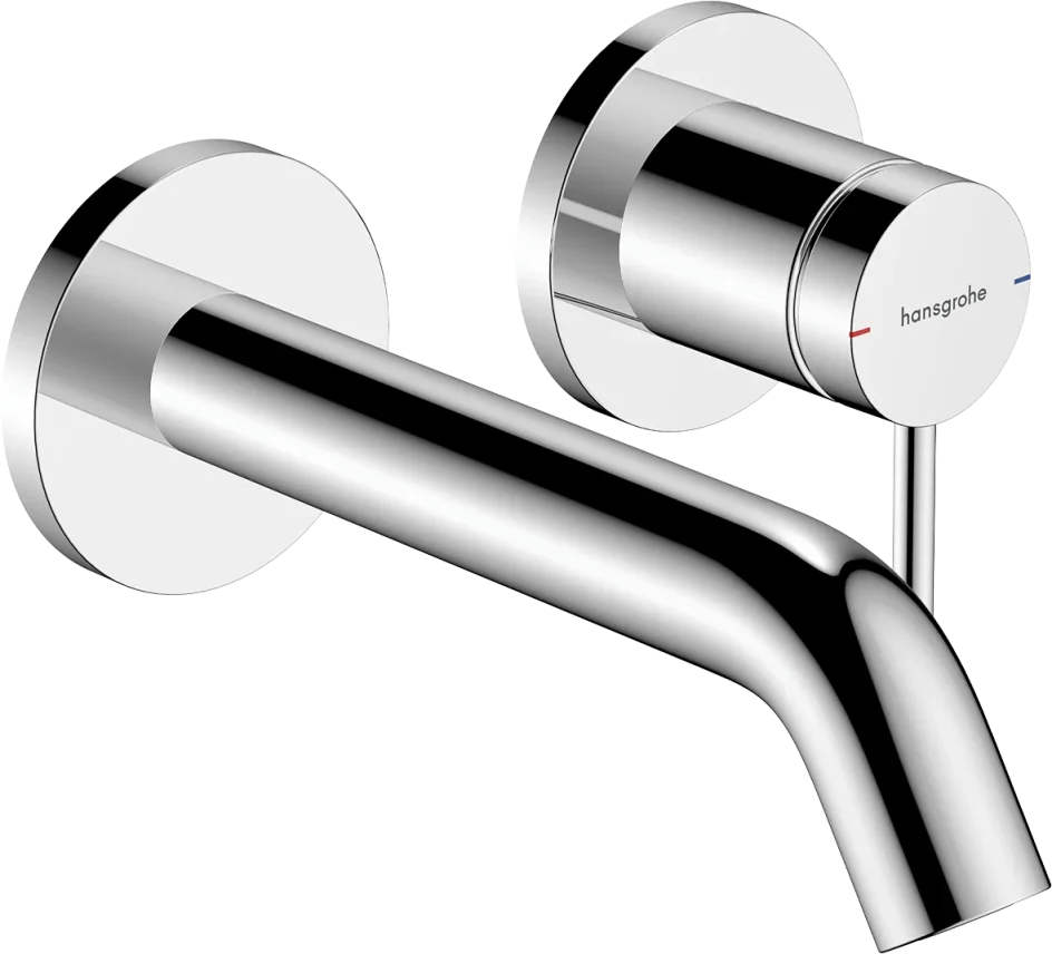 Hansgrohe Tecturis S Manual Mixers 226 X 235 X 87mm Gunmetal/chrome - Brushed product image - Image 1