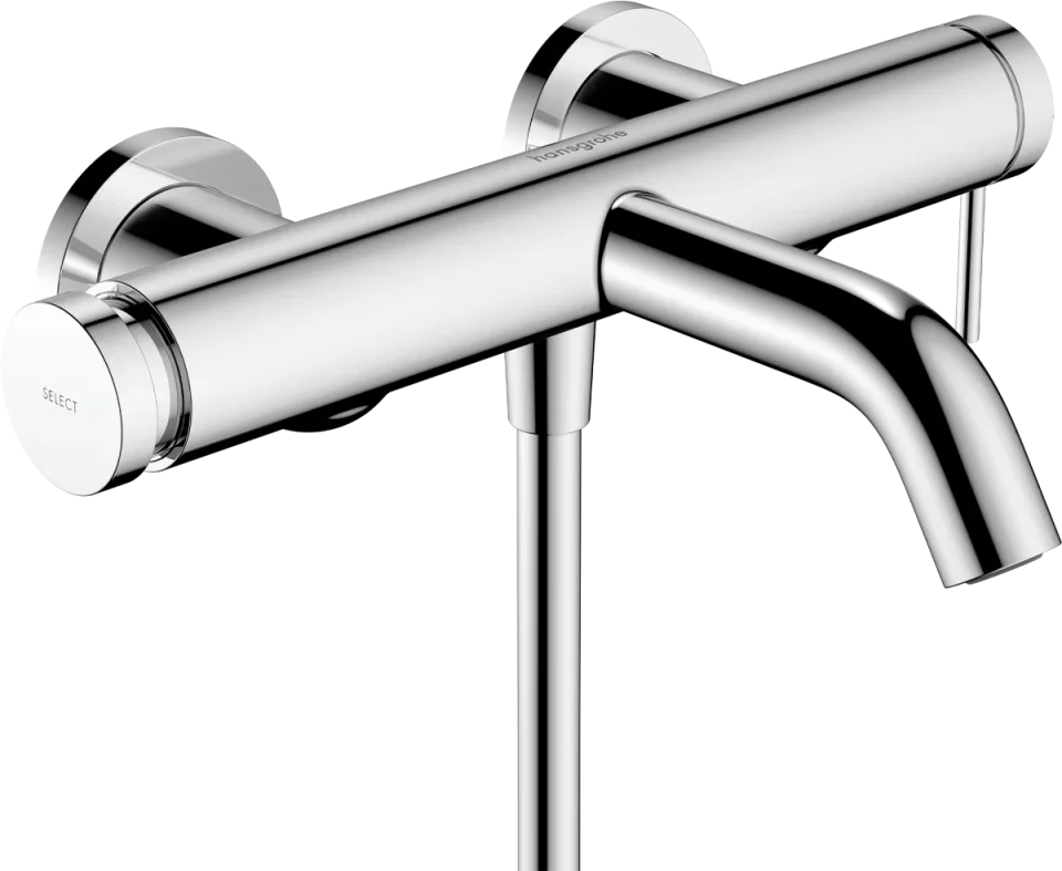 Hansgrohe Tecturis S Bath Mixers Exposed 450 X 292 X 130mm Gunmetal/chrome - Brushed product image - Image 1