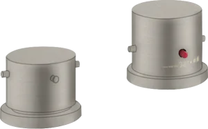 Axor Starck 2-hole Rim-mounted Thermostatic Bath Mixer With Zero Handles Stainless Steel