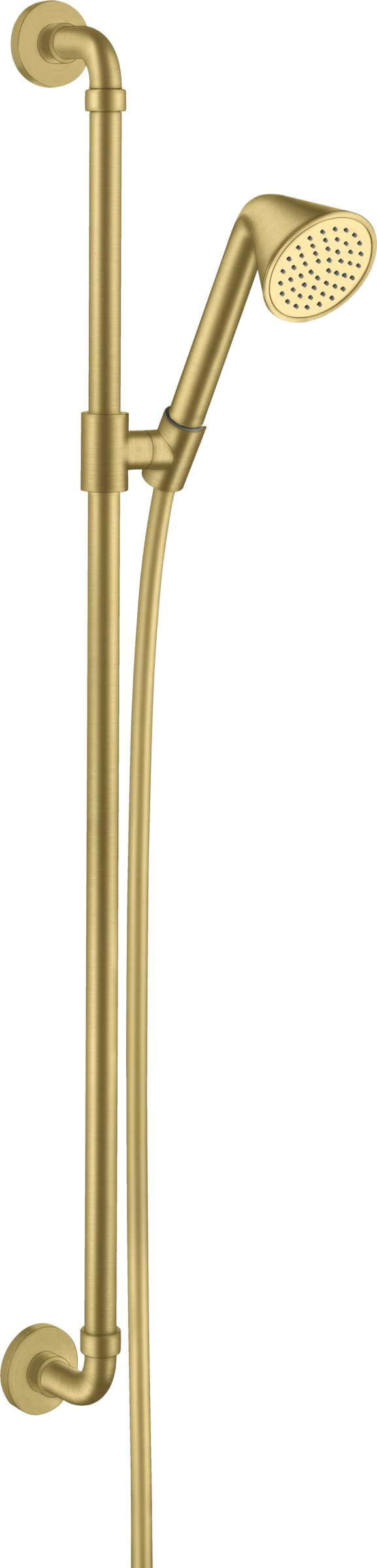 Axor Showers/front Shower Set 0.90 M With 1jet Ecosmart Hand Shower 85 Brushed Brass