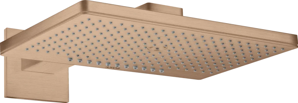 Axor Showersolutions Overhead Showers 590 X 390 X 215mm Rose Gold/gold - Brushed product image - Image 1