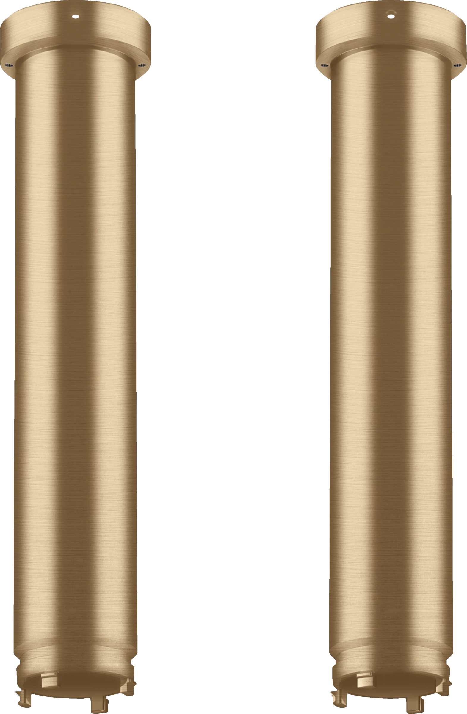 Axor Showersolutions Extension 230 Mm For Ceiling Connector Showerheaven 1200 Mm X 300 Mm 4jet Brushed Bronze