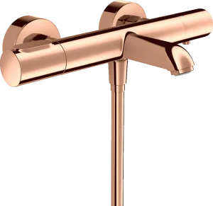Axor Citterio M Thermostatic Bath Mixer For Exposed Installation Polished Red Gold