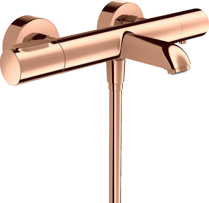 Axor Citterio M Thermostatic Bath Filler Mixer Exposed 330 X 215 X 100mm Rose Gold/gold - Polished product image - Image 1