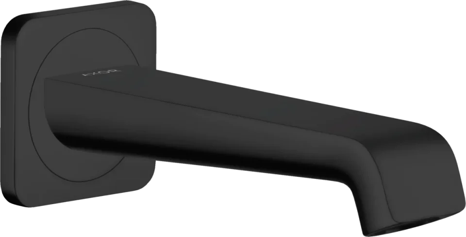 Axor Citterio E Bath Fillers 250 X 100 X 78mm Black - Matt product image - Image 1