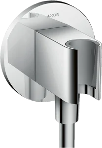 Axor Showersolutions Wall Outlet 130 X 110 X 90mm Gunmetal/chrome - Polished