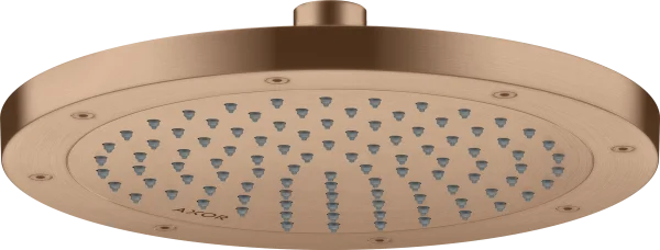 Axor Showersolutions Overhead Showers 283 X 265 X 91mm Rose Gold/gold - Brushed