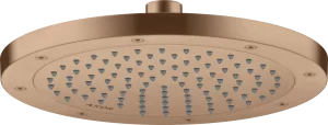 Axor Showersolutions Overhead Showers 283 X 265 X 91mm Rose Gold/gold - Brushed