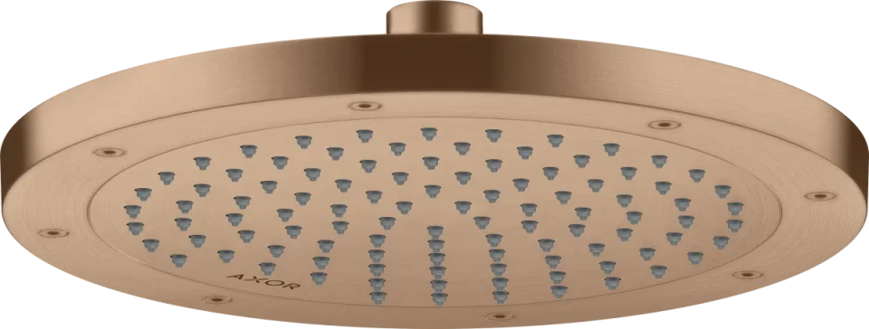 Axor Showersolutions Overhead Showers 283 X 265 X 91mm Rose Gold/gold - Brushed product image - Image 1
