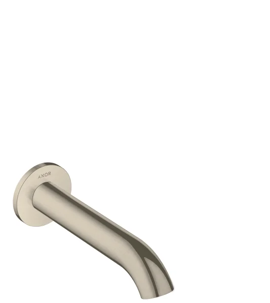 Axor Uno Bath Spout Curved Brushed Nickel