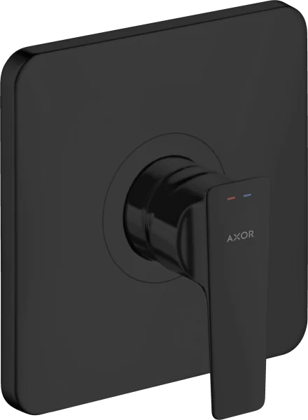 Axor Citterio E Shower Mixers Concealed 215 X 180 X 130mm Black - Matt