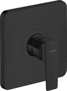 Axor Citterio E Shower Mixers Concealed 215 X 180 X 130mm Black - Matt