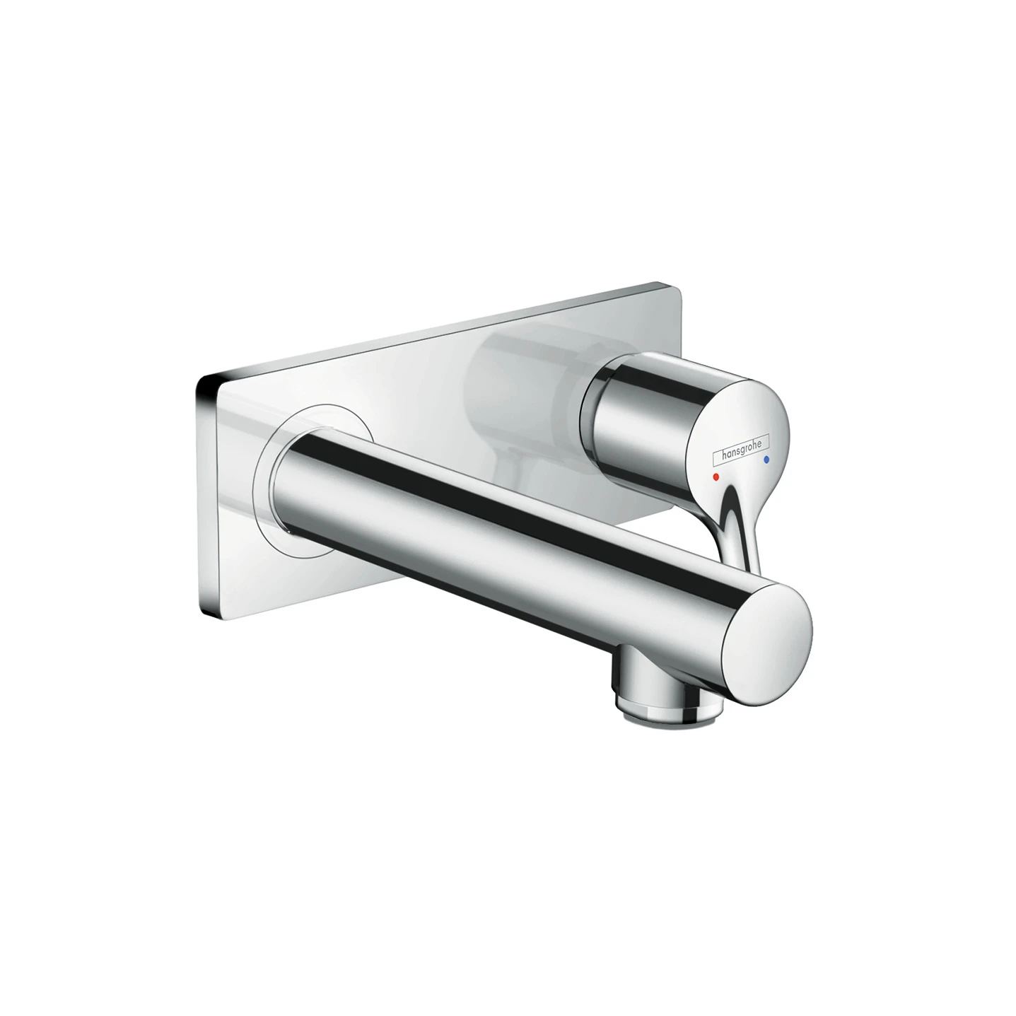 Hansgrohe Talis S Single Lever Basin Mixer For Concealed Installation With Spout 16.5 Cm Chrome