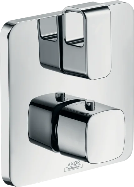 Axor Urquiola Thermostatic Mixer For Concealed Installation With Shut-off Valve Brushed Brass