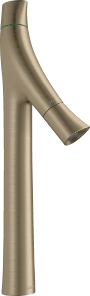 Axor Starck Organic 2-handle Basin Mixer 240 For Wash Bowls With Waste Brushed Nickel