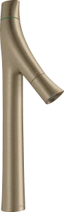 Axor Starck Organic 2-handle Basin Mixer 240 For Wash Bowls With Waste Brushed Nickel