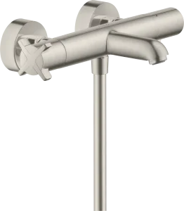 Axor Citterio E Thermostatic Bath Mixer For Exposed Installation Stainless Steel