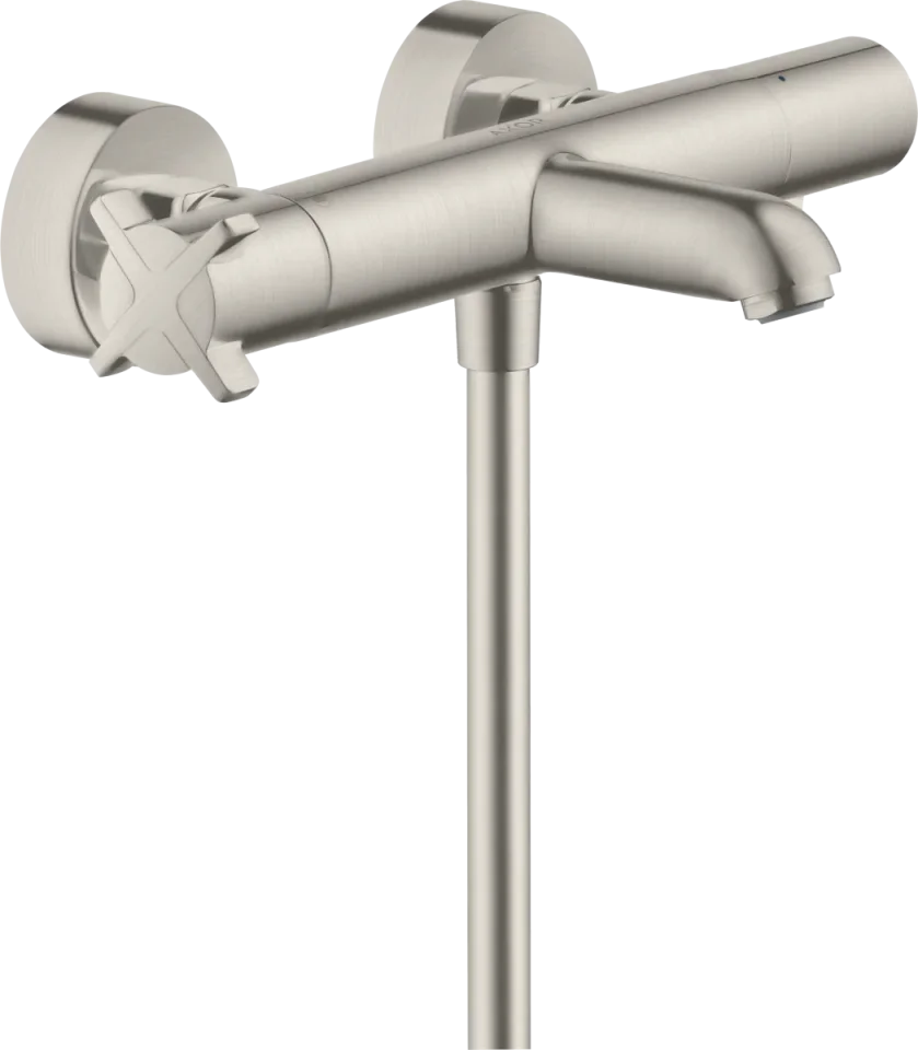 Axor Citterio E Thermostatic Bath Filler Mixer Exposed 369 X 226 X 106mm Stainless Steel product image - Image 1