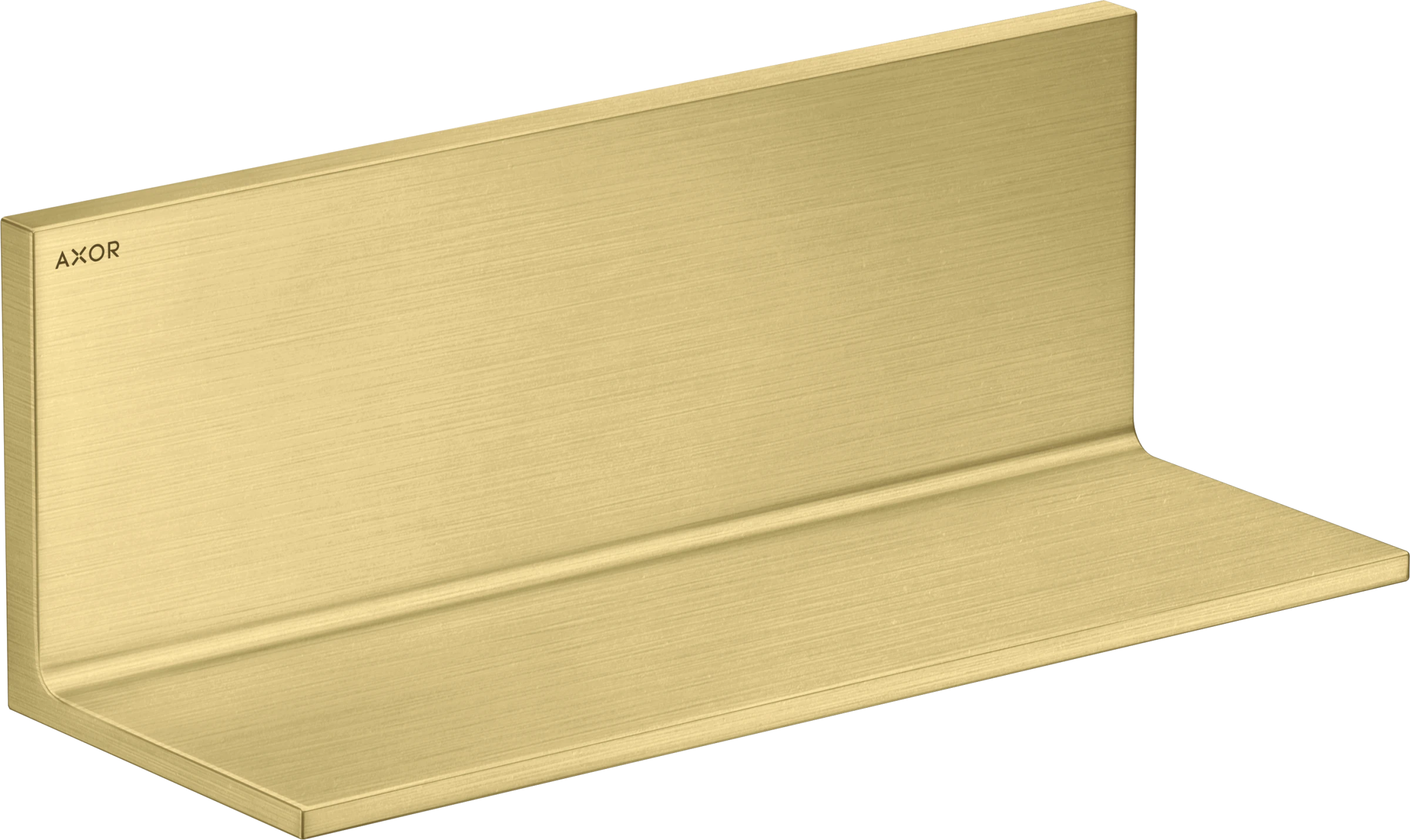 Axor Universal Rectangular Shelves 330 X 215 X 153mm Brass - Brushed