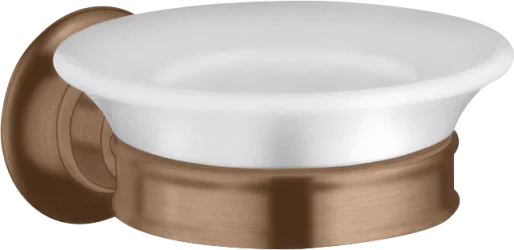 Axor Montreux Soap Dishes /-basket 180 X 165 X 73mm Rose Gold/gold - Brushed product image - Image 1