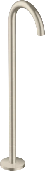 Axor Uno Bath Spout Curved Floor-standing Brushed Nickel