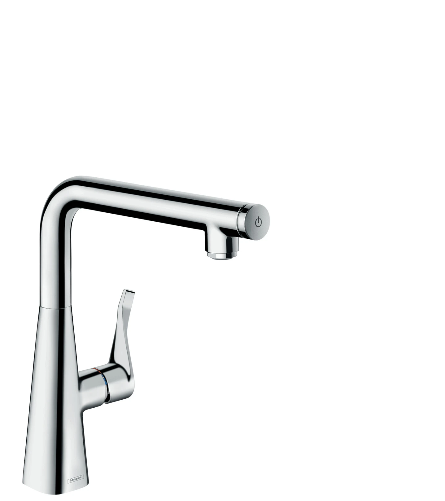 Hansgrohe Metris Select M71 Single Lever Kitchen Mixer 260, Single Spray Mode Chrome