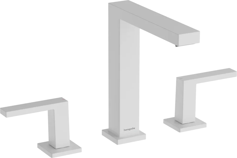 Hansgrohe Tecturis E Manual Mixers 407 X 310 X 77mm White - Matt product image - Image 1