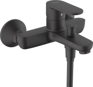 Hansgrohe Vernis Blend Single Lever Bath Mixer For Exposed Installation Matt Black