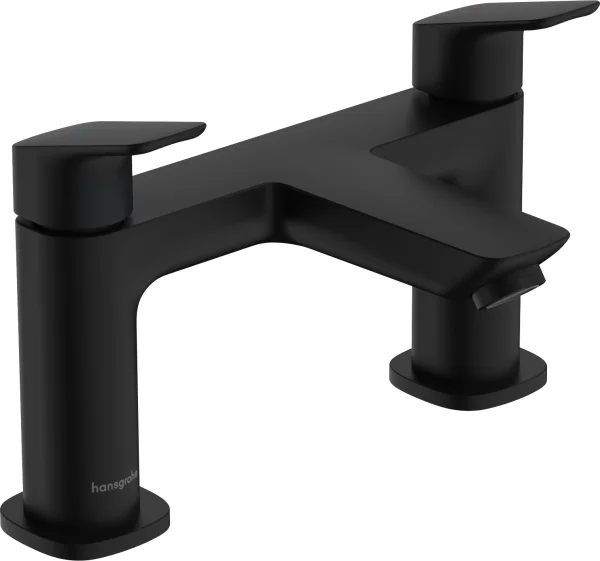 Hansgrohe Logis Bath Mixers Concealed 285 X 220 X 180mm Black - Matt