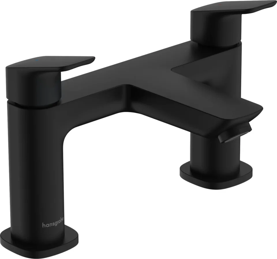 Hansgrohe Logis Bath Mixers Concealed 285 X 220 X 180mm Black - Matt product image - Image 1