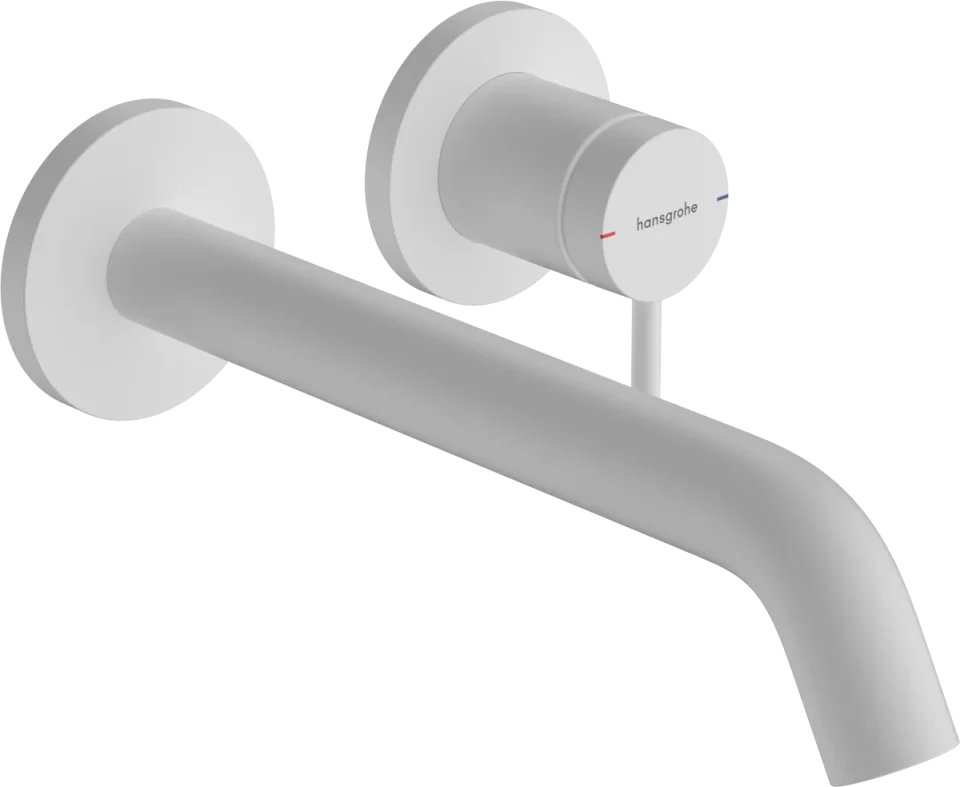 Hansgrohe Tecturis S Manual Mixers 255 X 233 X 83mm White - Matt product image - Image 1
