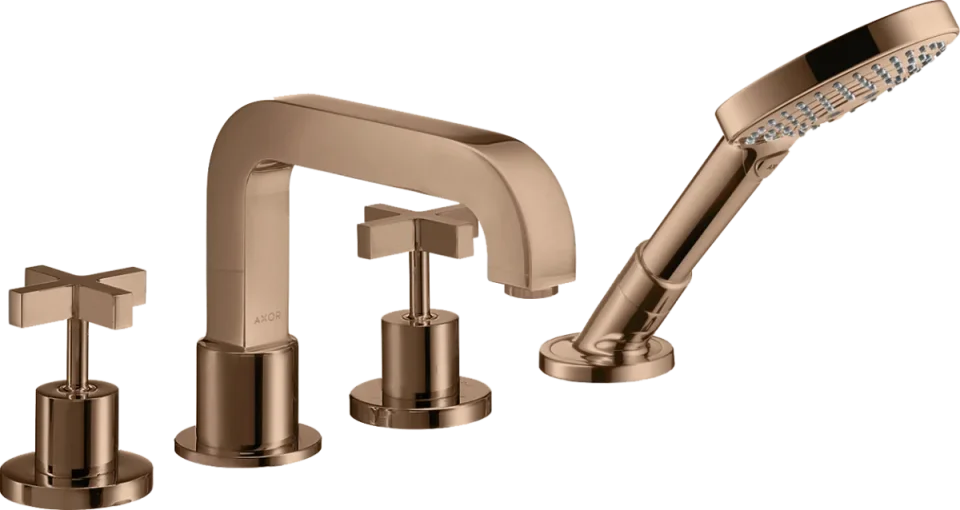 Axor Citterio Bath Mixers Concealed 504 X 263 X 128mm Rose Gold/gold - Polished product image - Image 1
