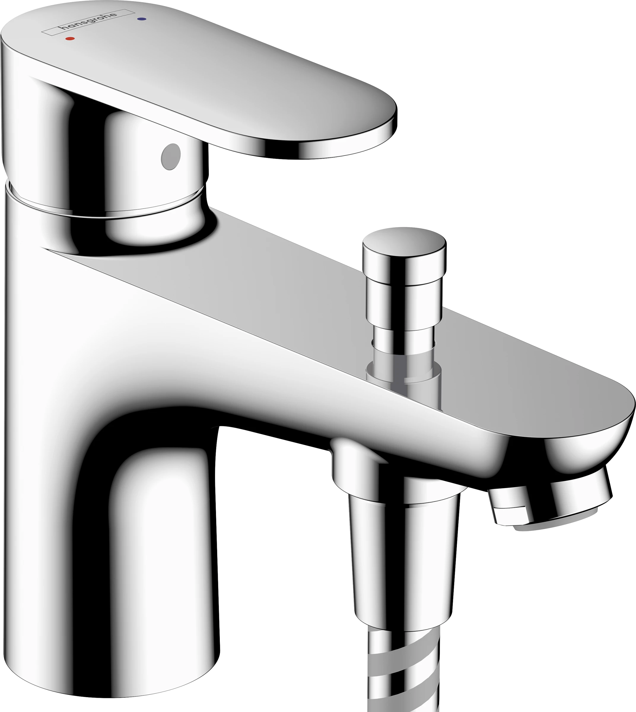 Hansgrohe Vernis Blend Single Lever Bath And Shower Mixer Monotrou With 2 Flow Rates Chrome