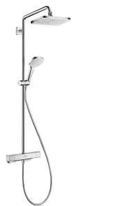 Hansgrohe Croma E Showerpipe 280 1jet Ecosmart 9 L/min With Thermostat Chrome
