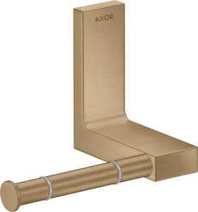 Axor Universal Rectangular Toilet Roll Holders 330 X 217 X 156mm Bronze - Brushed
