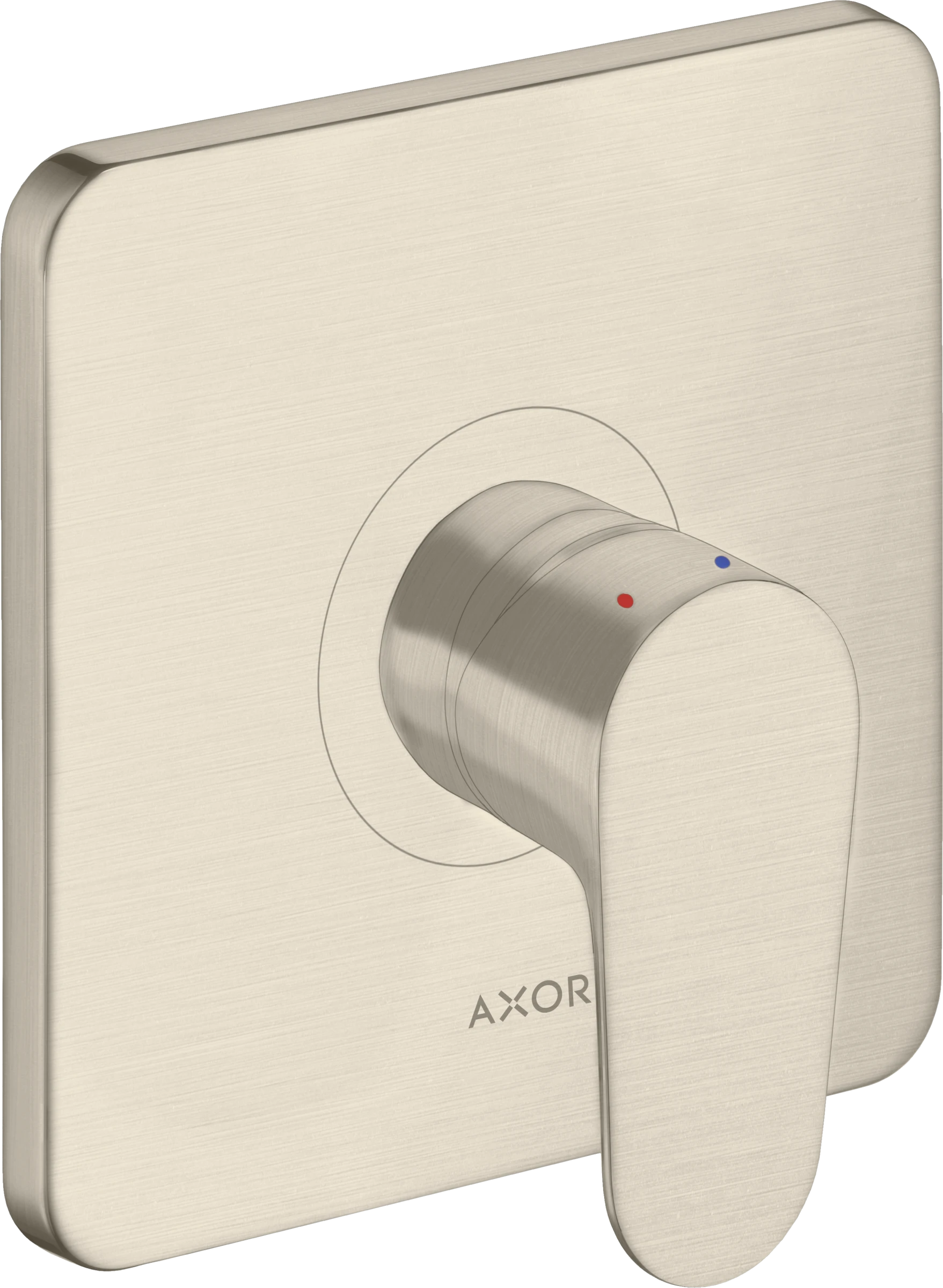 Axor Citterio M Single Lever Manual Shower Mixer For Concealed Installation Brushed Nickel
